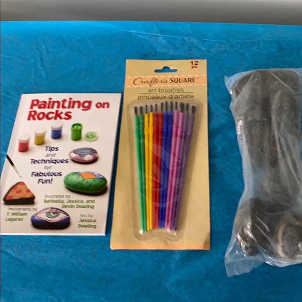 Painting on rocks kit